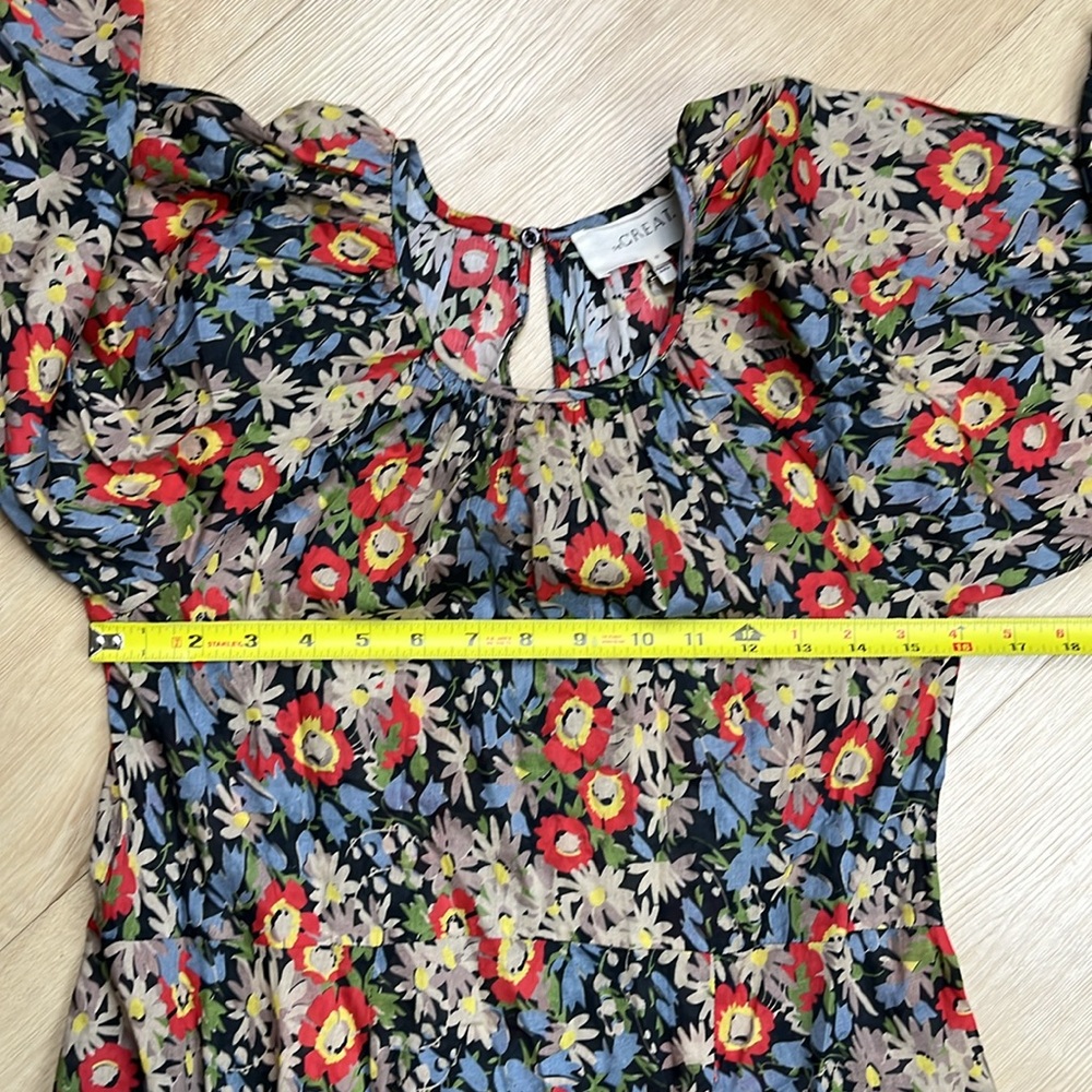 THE GREAT clover dress in twilight floral, SIZE 0 - Picture 8 of 11